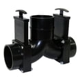 thumbnail image 2 of ELL DOUBLE ROTATING VALVE 3IN HUB X 3IN HUB X 3IN HUB OUTLET, 2 of 2