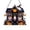 Purple, variant on Halloween Hanging Diamond Art Pendants Kits for Adults, Candy Shop DIY Double Sided 5D Special Shaped Diamond Art Pendant Kit, Gem Art Ornament for Window Home Decor,A