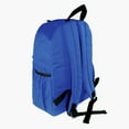 thumbnail image 6 of K-Cliffs Unisex Classic Water Resistant School Backpack in Royal Blue, Teen-Adult, 6 of 8