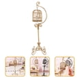 thumbnail image 4 of Mini Cage à Oiseaux Modèle Miniature Accessoire Décoratif pour Maison, 4 of 8