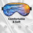 thumbnail image 3 of PAYOHTO Sunset Hawaii Beach Waves Soft Sleep Mask Comfort Pure Silk Eye Cover for Travel Office Camping, 3 of 7