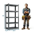 thumbnail image 3 of Metal Shelves for Storage Garage Shelving 2000LBS Heavy Duty Storage Shelves Adjustable Garage Shelf Industrial Shelving Unit Storage Utility Rack, 3 of 12