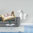 thumbnail image 2 of Sofá De Madera En Miniatura Y Figura De Porcelana, Estatua De Caballo, Escultura Decorativa De Animal, Adorno De Mesa Para Casa De Muñecas, Sala De Estar, Oficina, Armario, Chimenea,, 2 of 8