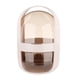thumbnail image 2 of Organizador de cosméticos con espacio para maquillaje facial Rosado, 2 of 9