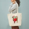 thumbnail image 3 of CafePress - Fa La La Llama Tote Bag - Unisex Canvas Tote Bag, Beige, 1-Piece, 3 of 7