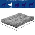 thumbnail image 2 of Homes for Pets - Cama para mascotas MidWest Quiet Time Deluxe, gris degradado en espiral, 21 x 12 pulgadas, 2 of 4
