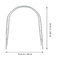 thumbnail image 2 of OULII 1 Set Garden Supply Arbor Iron Garden Decoration For Event Planners, 2 of 7
