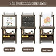 thumbnail image 7 of Kadyn Art Easel, Kid Easel, Painting Easel,3 in 1 Double-Sided Storage Art Easel-Brown, 7 of 7
