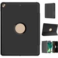 thumbnail image 2 of Para Pro 12.9 Case - Protector de PU + PC + TPU con cubierta de soporte plegable (negro), 2 of 4