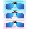 thumbnail image 2 of 5 Pares de Lentes de Sol Polarizados Clip On Frienda Antirreflejo, 2 of 7