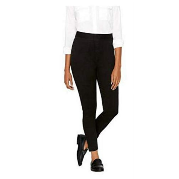 Buffalo Ladies’ High Rise Pull-On Stretch Skinny Blend Pant (Black, XX-Large)