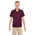 thumbnail image 1 of Extreme 65108 Youth Performance Polo Shirt - Burgundy - Small, 1 of 2