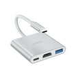 thumbnail image 5 of HB14 Convertisseur Type-C vers USB3.0 +HDMI+PD Alliage d'Aluminium, 5 of 5