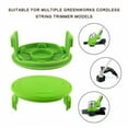 Trimmer Replacement Spools Cap Covers Compatible with Greenworks 21332
