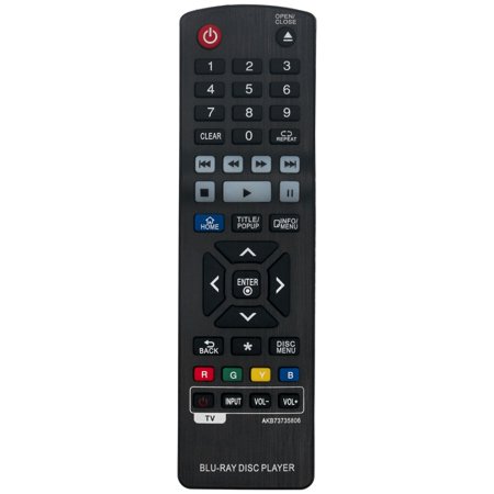 AKB73735806 Replace Remote for LG Player BP340 BP350 BPM25 BPM34 BPM35 lab550h