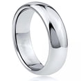 thumbnail image 1 of Tungsten Carbide Polished Ring, 1 of 2