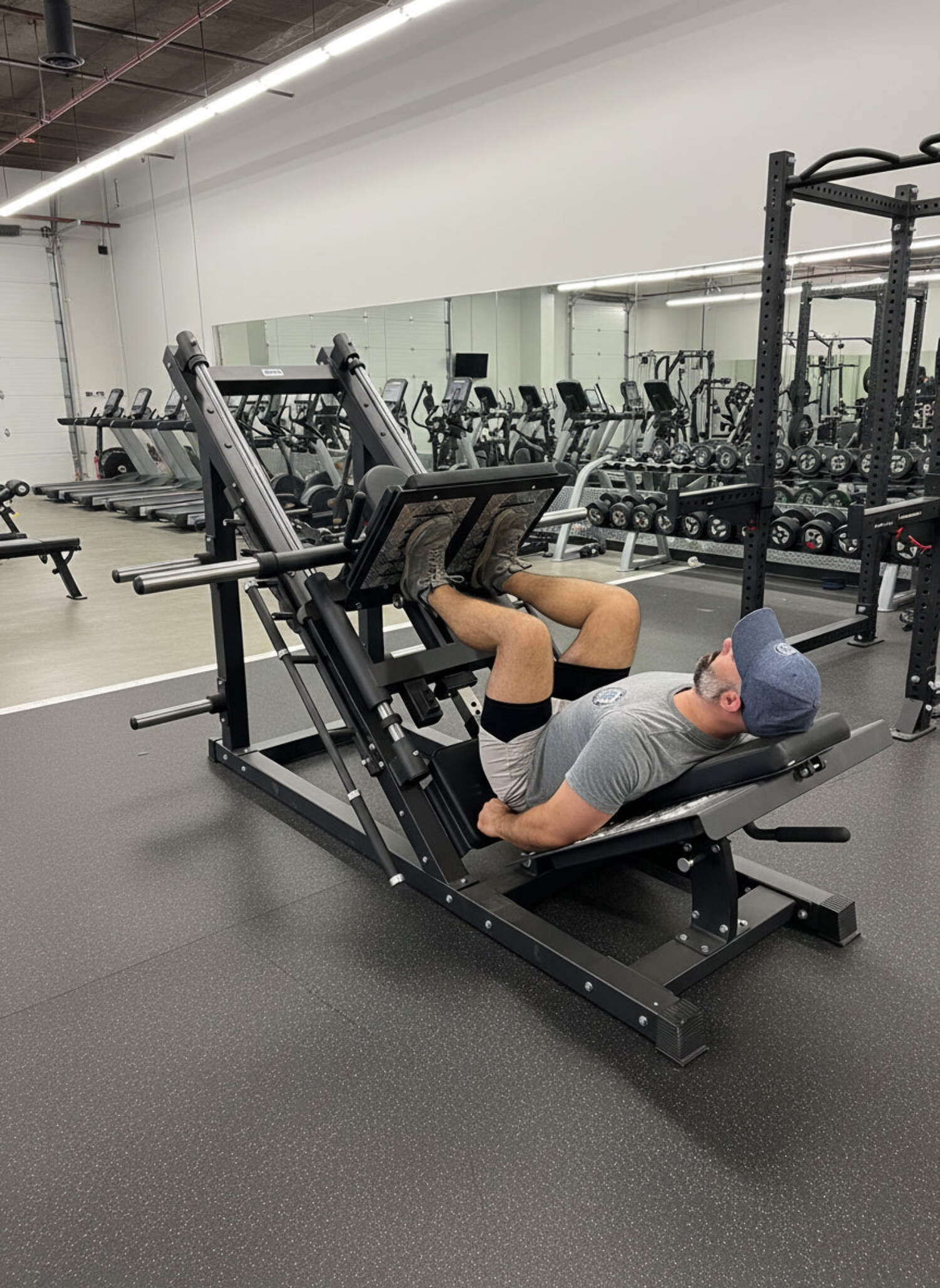 SFE Commercial 45 Degree Plate Loaded Leg Press Hack Squat Combo (New)