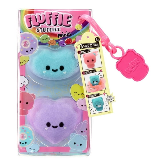 Fluffie Stuffiez Minis - Jelly Bean & Heart Candy
