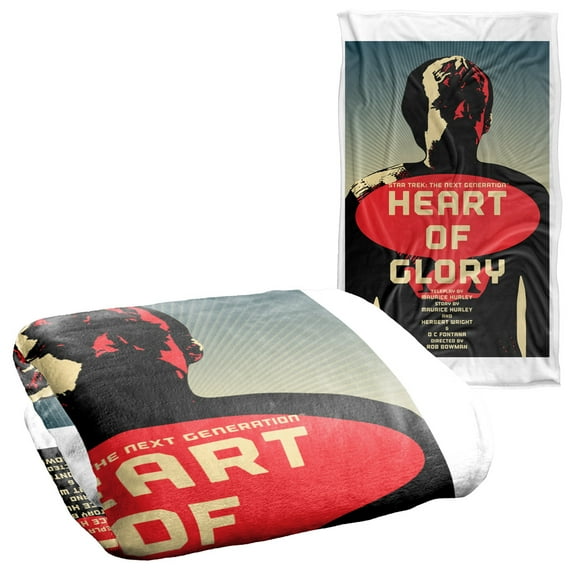 Star Trek The Next Generation Season 1 Episode 20 Silky Touch Super Soft Throw Blanket 36" x 58"