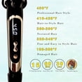 thumbnail image 4 of 1 Inch Curling Iron Extra Long Barrel with Ceramic Coating for Long/Medium Hair,LED Display Heat up to 450?F with clamp,Hair Waving Style Tool Girls & Women, 4 of 6