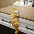thumbnail image 5 of Gato Colgante Tv Gato Colgante Adornos Creativos Figuritas Regalos Para El Jardín Del Hogar Lindo Gato De Peluche De Juguete Eigraketly HA046753-01, 5 of 5