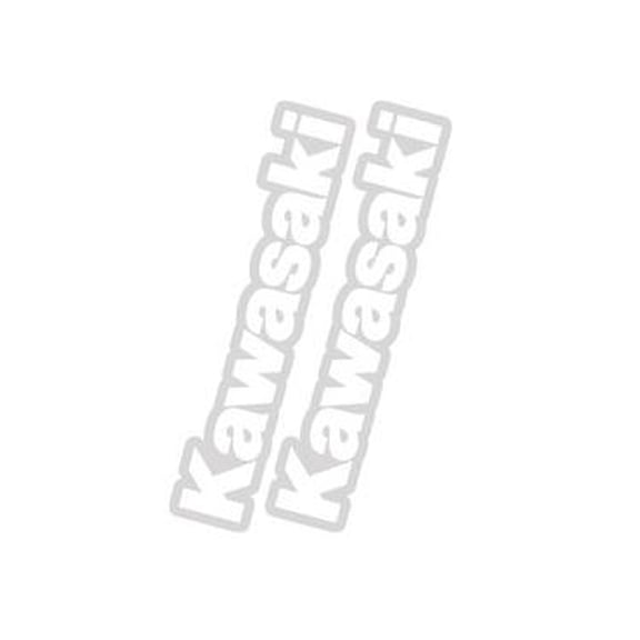 Factory Effex 09-44112 Generic Fork and Swingarm Stickers - KAW - White