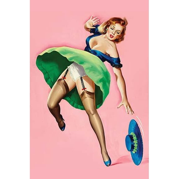 Wink Magazine; Strong Wind-Fine Art Canvas Print (20" x 30")