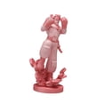 thumbnail image 2 of Estatua del Dios de la Riqueza, Figura Decorativa, Adorno de Escritorio, Escultura de la Prosperidad Rosa L, 2 of 8