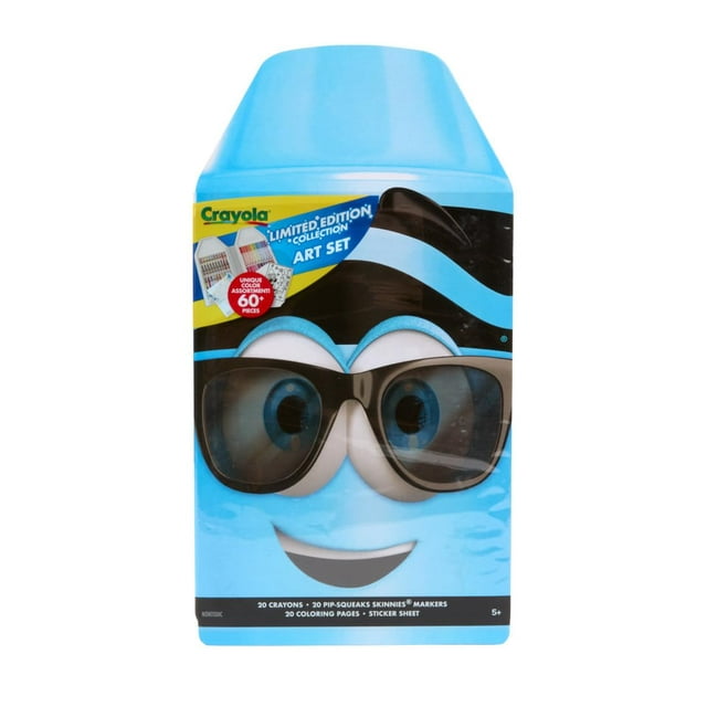 Set de Colores Crayola Edición Limitada con Estuche Azul para Niños