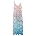 thumbnail image 4 of Mermaid Fish Scales Sleeveless Dress Women's Luxury Party Dress Birthday Dresses for Women, 4 of 7