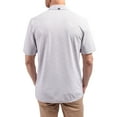 thumbnail image 2 of Men's Cutter & Buck  Gray UConn Huskies Virtue Eco Pique Botanical Print Recycled DryTec Polo, 2 of 2