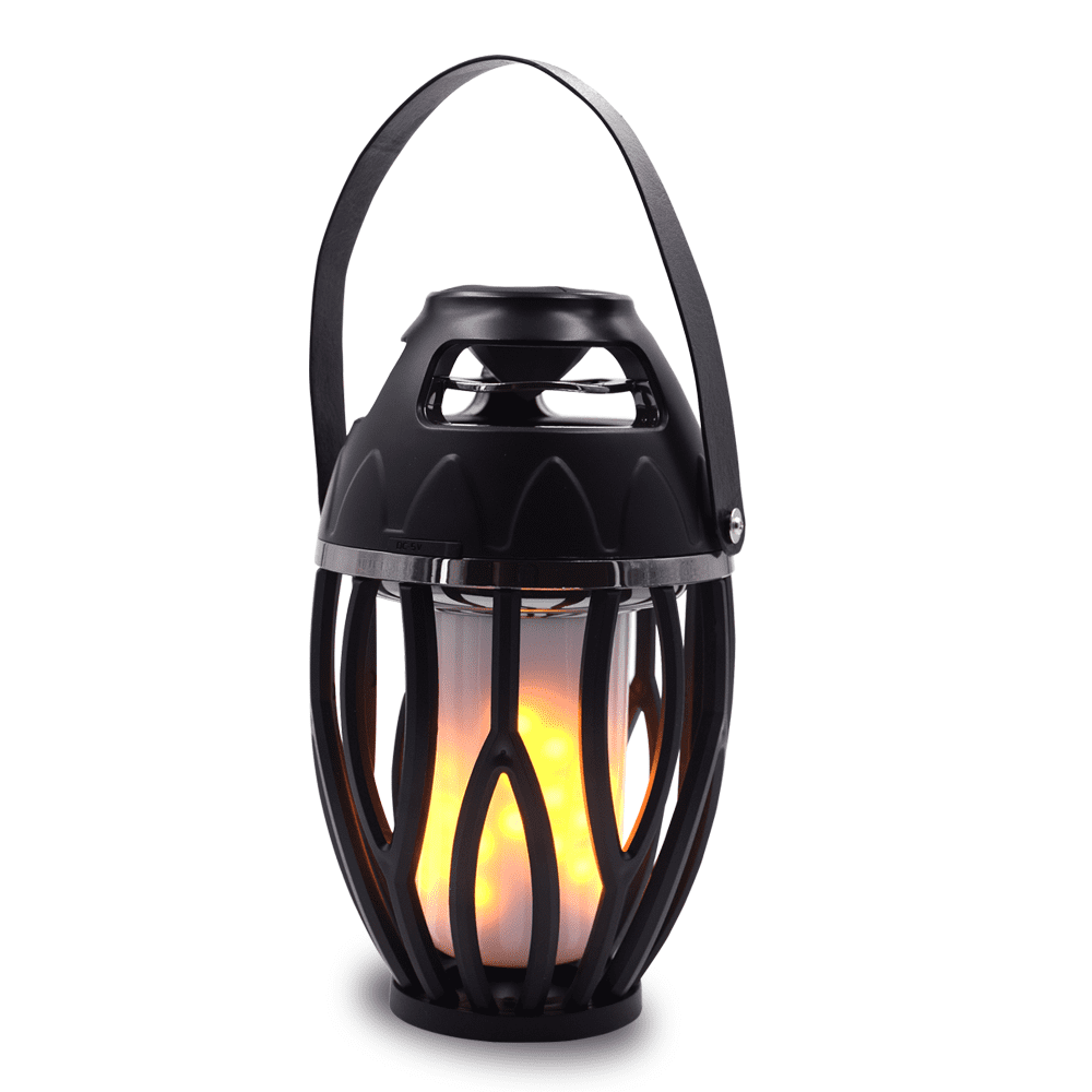 dancing flame bluetooth speaker