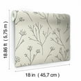 RoomMates Twigs Peel and Stick Wallpaper