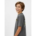 thumbnail image 4 of Batman Boys' Embroidered Tee with Short Sleeves, Sizes 4-18, 4 of 9