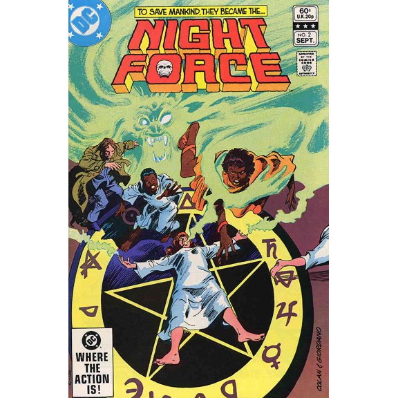Night Force #2 VF ; DC Comic Book