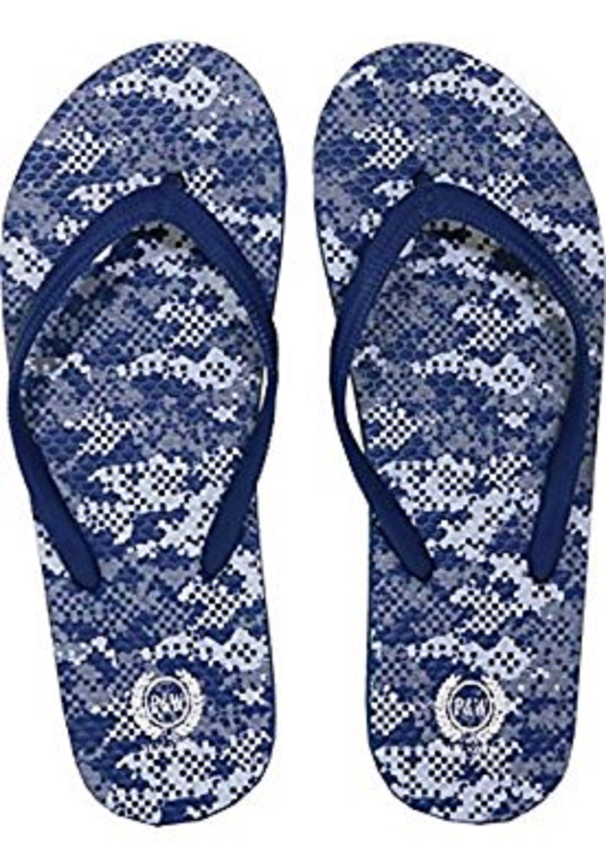 Mossad Men's Camo Military Collection Flip Flop Thong Sandals