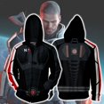 thumbnail image 1 of MASS EFFECT Disfraz de Cosplay Sudaderas con capucha con estampado 3D Abrigo para hombre Chaqueta Tops Fiesta de Halloween Prop24XL Deng Xun unisex, 1 of 1