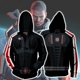 thumbnail image 1 of MASS EFFECT cosplay Casual Loose Hoodie Otoño Jersey de manga larga con cremallera Tops Sudaderas para Mujeres Hombres03METRO Deng Xun unisex, 1 of 2