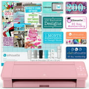 Silhouette Blush Pink Cameo 4 w/ Updated Autoblade, 3x Speed, Roll Feeder
