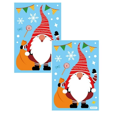 Girl Bedroom Decor Santa Claus Elk Shopping Mall Christmas Decoration No Adhesive Stickers Window Glass Electrostatic Stickers
