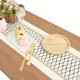 thumbnail image 1 of Camino de mesa de macramé Relax love, tejido de algodón y lino, con borlas, para cómoda, estantería, mesa de centro, soporte de TV, piano, 30 x 180 cm, 1 of 8
