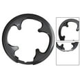 thumbnail image 4 of Fancy 42/44T Road MTB Bike Riding Sprocket Cranksets Chainring Guard Protector 8 Holes Black, 4 of 7