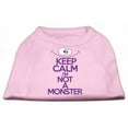 thumbnail image 1 of Keep Calm Screen Print Dog Shirt Light Pink Lg (14), 1 of 1