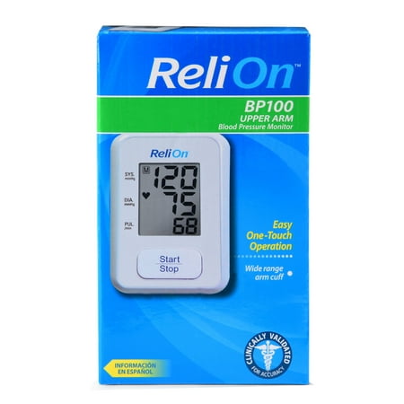 ReliOn BP100 Upper Arm Automatic Blood Pressure Monitor - Best Blood