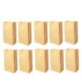 thumbnail image 4 of WHAMVOX 100Pcs Light Yellow Paper Bags For Cookies And General Users, 4 of 8