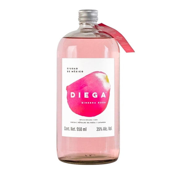 Ginebra Diega Rosa 950 ml