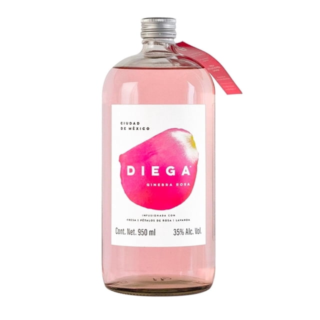 Ginebra Diega Rosa 950 ml