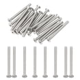 thumbnail image 1 of Uxcell Flat Head Socket Cap Screws Stainless Steel Flat Countersunk Bolts Hex Socket Drive Machine Screws Full Thread #8-32 x 2 Inch 20, 1 of 7