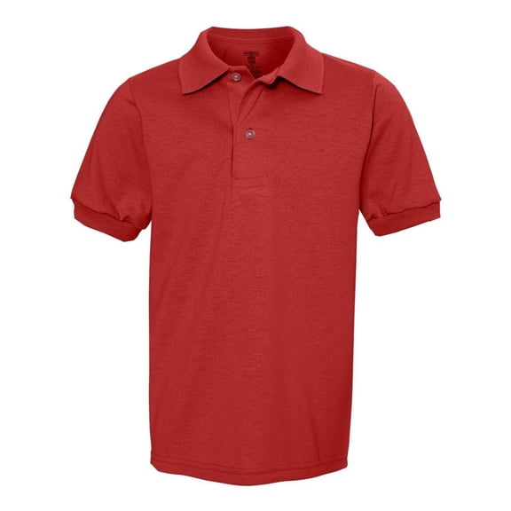 JERZEES SpotShield Youth 50/50 Polo