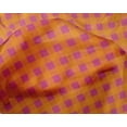 thumbnail image 4 of oneOone Silk Tabby Fabric Gingham Check Decor Fabric Printed BTY 42 Inch Wide, 4 of 4